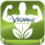 vegan diet plan android application logo